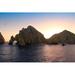 Highland Dunes Dumlao Sunset At Land's End by Ruth Peterkin - Wrapped Canvas Photograph Canvas in Blue/Brown | 12 H x 18 W x 1.25 D in | Wayfair