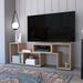 Modern TV Stand Flip-up TV stand, Media Console Table for TVs Up to 65", Rectangle Reversible Design for Living Room
