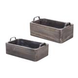 Wood Tray (Set of 2)