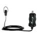 Gomadic Intelligent Compact Car / Auto DC Charger suitable for the Samsung WEP700 Bluetooth Headset - 2A / 10W power at half the size. Uses Gomadic Ti
