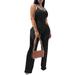 FOCUSNORM Womens One Piece Bodycon Jumpsuit Short Sleeve Sportwear Backless Romper Clubwear