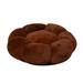 Outdoor Pethouses on Poles Dog Warm Pet Kennel Pet Mat Non Slip Bottom Pet Winter Warm Mat Cat Kennel Dog Kennel Pet Kennel Padded Thickened Round Flower Cat Kennel Dog Squirrel House Decorations