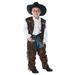 Underwraps Kids Cowboy Chaps & Vest Costume - Size 6-8