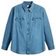 Levi's Herren Big & Tall Classic Western Hemd mit Knopfleiste, Franklin Stone Wash, Blau, 2XL