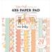 Echo Park Double-Sided Paper Pad 6 X6 24/Pkg-Our Baby Girl