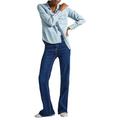Pepe Jeans Damen Ultra High Waist Slim Flared PL204597 Jeans, Blue (Denim-CT5), 30W / 32L