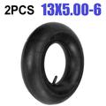 2 Pcs 6 inch Tyre Innertube 13x5.00-6 Straight Valve Inner Tube Lawn Cart Tyre