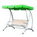 Mchoice Outdoor Patio Swing Canopy Replacement Top Cover 76.77 X49.21 X5.91 Replacement Cover Swing Canopy Lawn Garden Seat Sun Shade Waterproof Replacement Canopy Top