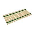 The Furniture King Wood Bed Slats King Size Closely Spaced For Specialty Bed Types Custom Width with Green Strapping Bed Frame Support Plank Boards 76.25 Wide