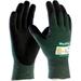 MaxiFlex 1Pack 34-8743/Large Cut Resistant Nitrile Coated Work Gloves with Green Knit Shell and Premium Nitrile Coated Micro-Foam Grip on Palm & Fingers Size Large