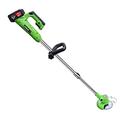 Wnicek Grass Trimmer, Electric Cordless Grass Edge Trimmer 36tv 7500mah Battery Powered Grass Trimmer with 3types Blades for Lawnmowers Medium Gardens