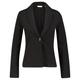 Rich & Royal Damen Blazer ECOVERO JERSEY, schwarz, Gr. XL