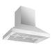 Forno 47" 1200 CFM Ducted Island Range Hood in Silver w/ Nightlight Stainless Steel in Gray | 47.24 W x 29.53 D in | Wayfair FRHIS5129-48