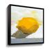 Winston Porter Lemon Still Life - Print on Canvas in White/Yellow | 24 H x 24 W x 2 D in | Wayfair 8E53B4CBC8C5494B852B6DCE4A6E8D8B