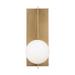 Visual Comfort Modern Collection Sean Lavin Orbel 12 Inch LED Wall Sconce - 700WSOBLNB