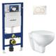 Geberit - Pack Bati support et Wc suspendu Grohe bau