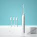 Sonic Electric Toothbrush for Adults Rechargeable Electric Toothbrush with 4 Brush Heads Smart Rechargeable Electric Toothbrush with 6-speed Timer Electric Toothbrush IPX7 Waterproof