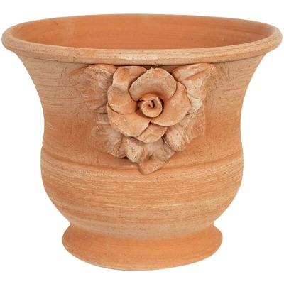 Biscottini - Terracotta Caspò Vase 100% Made in Italy vollständig handgefertigt Image