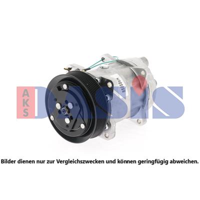 AKS DASIS Kompressor, Klimaanlage Universal 24V für VOLVO 8142555 850586N Image