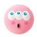 Large Plush Dog for Big Dogs Squeaky Dog Toys Big Eyes Bouncy Dog Balls Flat Funny Dog Toy Ball For Medium Dogs Pet Chew Balls Toy For Puppy And Small Dogs And Roxie No Chew