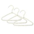 Hangers Clothes Pet Hanger Dog Pearl Coat Grooming Hook Garment Beaded Space Saver Drying Apparel Cloth Kids Closet