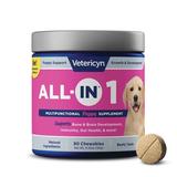 Vetericyn All-In 1 Multifunctional Puppy Supplement | Digestive Enzymes + Antioxidant Immune Support + Vitamins Minerals Prebiotics Probiotics and Omegas. 90 Count