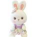 greenhome Rabbit Doll Toy Fully Filled Cute Floral Dress Bunny Doll Plushies Bedroom Decoration Soft Plush Rabbit Doll Stuffed Cartoon Animal Toy Birthday Gifts