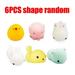 6PCS Easter Toys for Kids Easter Party Decorations Stress Relief Favors Birthday Gift Goodie Bags Random Animal Shape Mini Toys for Boys Girls