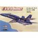 F/A-18A Hornet 1/72 Scale Plastic Model Kit Hobby Boss