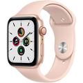 Pre-Owned Apple Watch Series SE GPS+LTE w/ 40MM Gold Aluminum Case & Pink Sand Sport Band (Refurbished: Good)