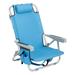 Adjustable Camping Chair Foldable Reclining Chairs Adults Outdoor Sun Chairs Beach Lounge with Side Storage Pocket for Fishing Picnics Folding Patio Lawn Patio Recliner Max 220lbs