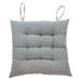 Square Chair Pads with Ties Tufted Seat Cushion Thick Outdoor/Indoor Floor Pillow Soft Thick Chair Cushion for Kids Reading Adult Office Reduce Pressure Square Seat Pad for Bedroom Dining Room