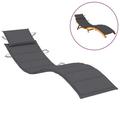 Dcenta Sun Lounger Cushion Fabric Outdoor Chaise Lounge Seat Cushion for Patio Lounge Chairs Sun Lounger 73.2 x 22.8 x 1.2 Inches (L x W x T)