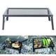 Portable Folding Campfire Grill BBQ Rack Griddle Plate Camping Outdoor Fire Pit Backyard Outdoor Picnic BBQ Grill Charcoal Stove Folding Camping Rack Outdoor BBQ Picnic Fire Stove Rack