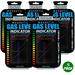 Magnetic Gas Level Indicator Practical Propane Butane LPG Fuel Gas Bottle Gauge Tank Level Indicator - 5 PACK