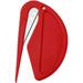 2PCS Durable Home Mail Envelope Plastic Letter Opener Office Mail Envelope Plastic School Supplies Safety Papers Cutter Envelope Opener(red)