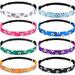 8 Pack Soccer Hair Accessories Football Hairband Sport Elastic Headband for Girl