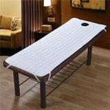 2 pieces massage bed mattress sheet heat massager pillow massage head 180x60 cm