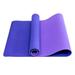Ray Star Extra Thick Yoga Mat 24 x72 x0.24 Thickness 6mm -Eco Friendly Material- With High Density Anti-Tear Exercise Bolster