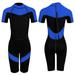 FLEXEL Wetsuit Kids Boys/Girls Youth Child Thermal Warm Neoprene 3mm Full Swimsuit T3 to 14 Toddler Cold Water Junior Front Zip Shorty Wet Suits 2mm for Surfing Swimming Snorkeling Diving