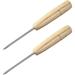 Japanese Tools Ice Picks for Breaking Ice 2PCS Stainless Steel Ice Picks Tool with Safety Wooden Handle for Kitchen or Bar 7.6 Inch Ice Picks for Breaking Ice in Kitchen Multipurpose Tool