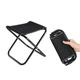 Hapeisy Camping Folding Stool Mini Outdoor Collapsible Slacker Chairs Seat Portable Lightweight Folding Stool for Fishing Camp Traveling Hiking Beach Garden BBQ