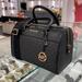 Michael Kors Bags | Michael Kors Med Duffel Travel - Leather/Coated Nwt 35s2gtfu2b Black | Color: Black/Gold | Size: Medium