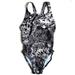 Nike Swim | New Nike One Piece Swimsuit Black/Gray 4 | Color: Black/Gray | Size: 4