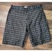 Adidas Shorts | Mens Adidas Burmuda Golf Shorts Size 34 Black Gray Plaid | Color: Black/Gray | Size: 34