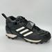 Adidas Shoes | Adidas Men Size9.5 Cleats Football Soccer Leather Hiptop Black White Sport Shoes | Color: Black/White | Size: 9.5