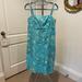 Lilly Pulitzer Dresses | Lilly Pulitzer Summer Dress. Pristine Condition. Never Worn. Size 8 | Color: Blue/Green | Size: 8