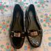 Coach Shoes | Coach Black Loafers | Color: Black/Silver | Size: 8