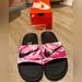 Nike Shoes | Nike Offcourt Printed Slides | Color: Black/Pink | Size: 7