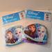 Disney Accessories | 2 Packs Disney Frozen Elsa Anna 3 Pack Cloth Face Mask Washable Kids Ages 4 & Up | Color: Blue/Purple | Size: Osg